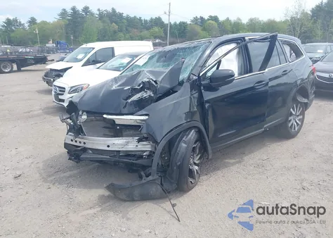 2021 Honda Pilot Awd Ex-L из США, поврежденный, VIN 5FNYF6H55MB069844